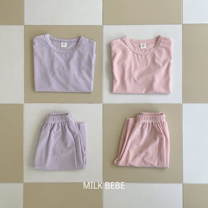 Milk Bebe - Korean Children Fashion - #magicofchildhood - Keaton Top Bottom Set