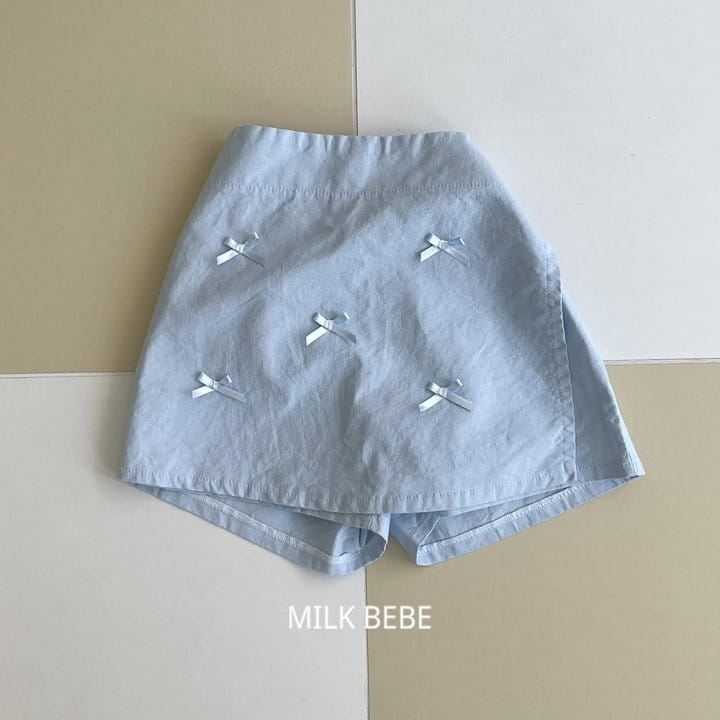 Milk Bebe - Korean Children Fashion - #todddlerfashion - Kate Wrap Skirt Pants - 6