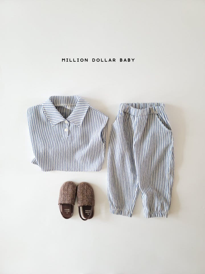 Million Dollar Baby - Korean Children Fashion - #prettylittlegirls - Nu Nu Top Bottom Set - 4