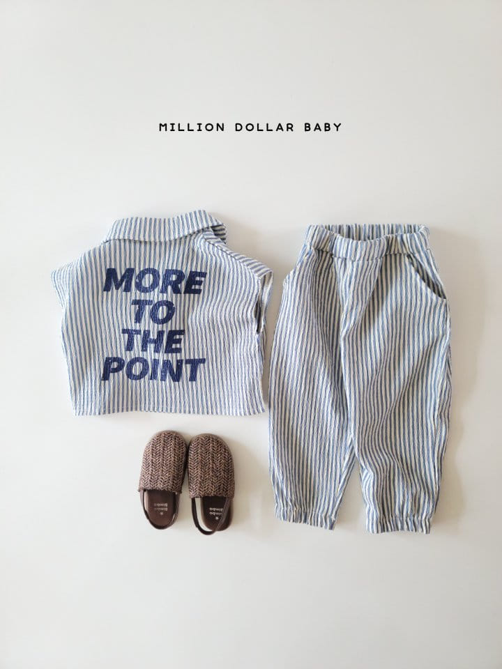 Million Dollar Baby - Korean Children Fashion - #childofig - Nu Nu Top Bottom Set - 5