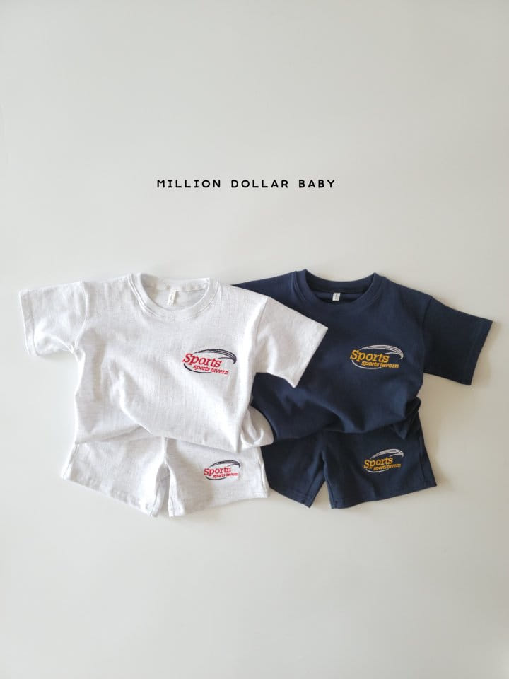 Million Dollar Baby - Korean Children Fashion - #childofig - Sports Top Bottom Set