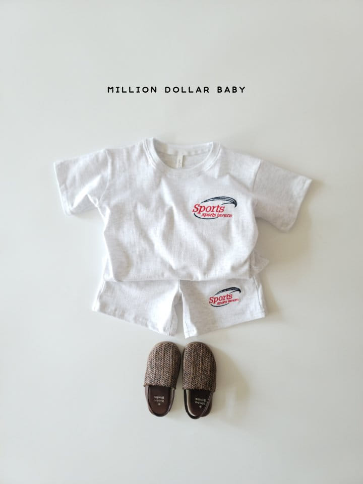 Million Dollar Baby - Korean Children Fashion - #childofig - Sports Top Bottom Set - 2