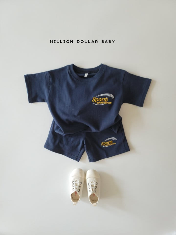 Million Dollar Baby - Korean Children Fashion - #childrensboutique - Sports Top Bottom Set - 3