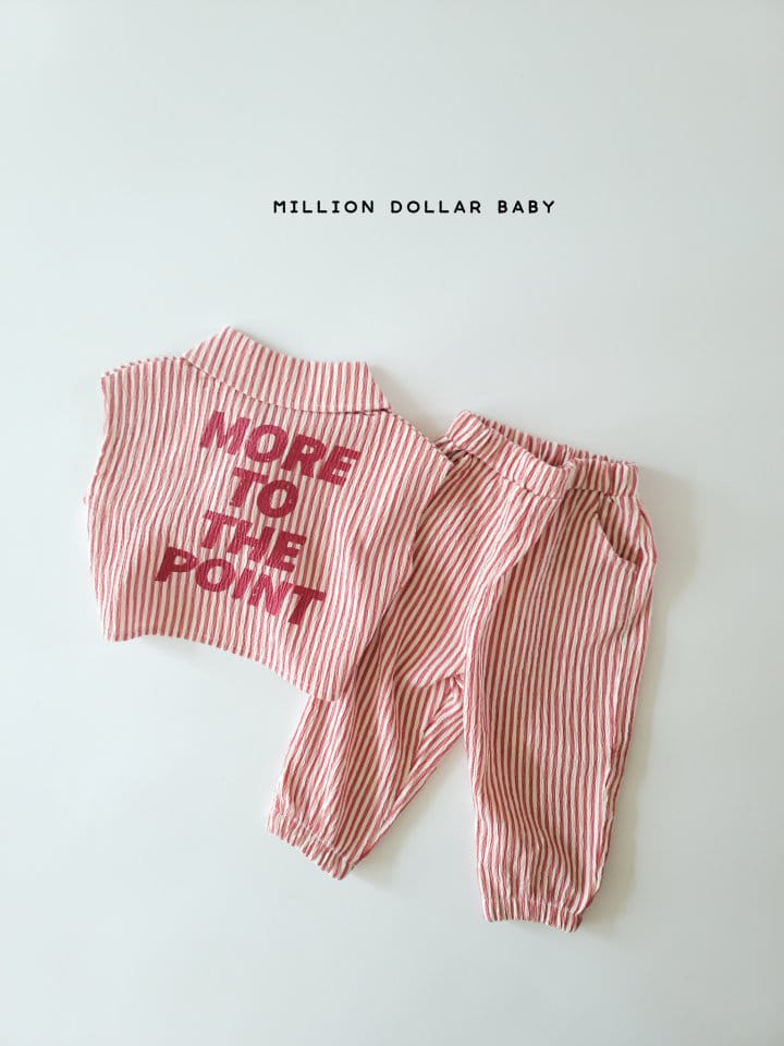 Million Dollar Baby - Korean Children Fashion - #designkidswear - Nu Nu Top Bottom Set - 7