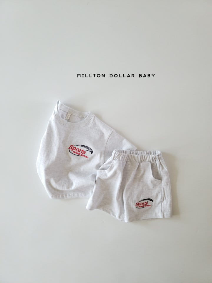 Million Dollar Baby - Korean Children Fashion - #childrensboutique - Sports Top Bottom Set - 4