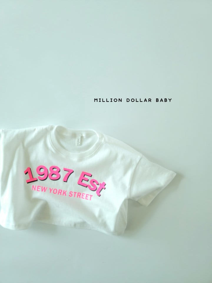 Million Dollar Baby - Korean Children Fashion - #discoveringself - 1987 Crop Tee - 6