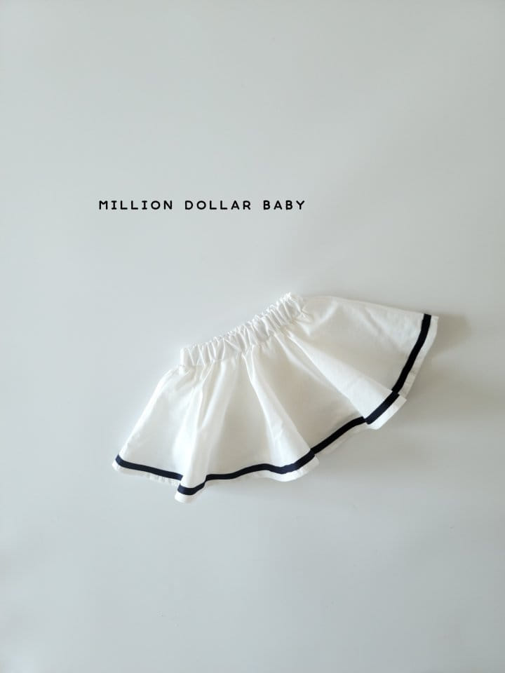 Million Dollar Baby - Korean Children Fashion - #kidsshorts - Tape Skirt  - 3