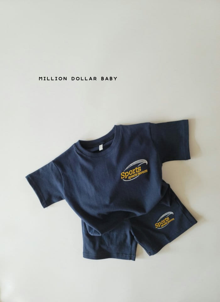 Million Dollar Baby - Korean Children Fashion - #kidsstore - Sports Top Bottom Set - 8