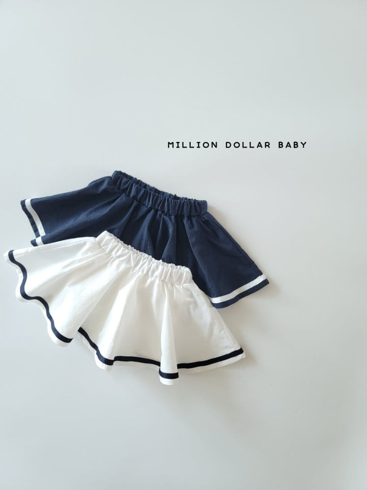 Million Dollar Baby - Korean Children Fashion - #kidsshorts - Tape Skirt  - 4