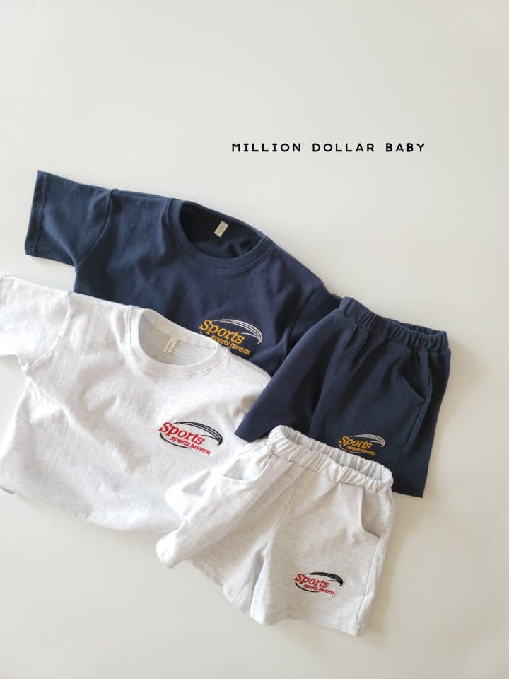 Million Dollar Baby - Korean Children Fashion - #littlefashionista - Sports Top Bottom Set - 11