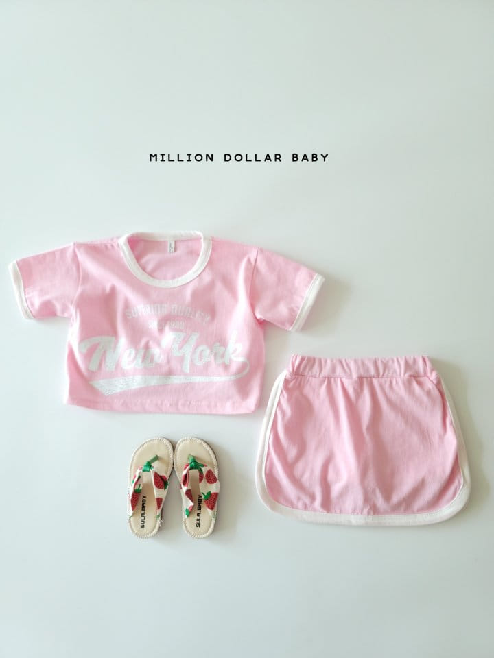 Million Dollar Baby - Korean Children Fashion - #minifashionista - New York Color Tee - 11