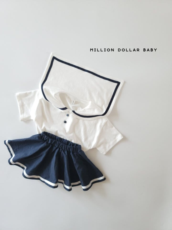 Million Dollar Baby - Korean Children Fashion - #minifashionista - Sailor Tee - 8