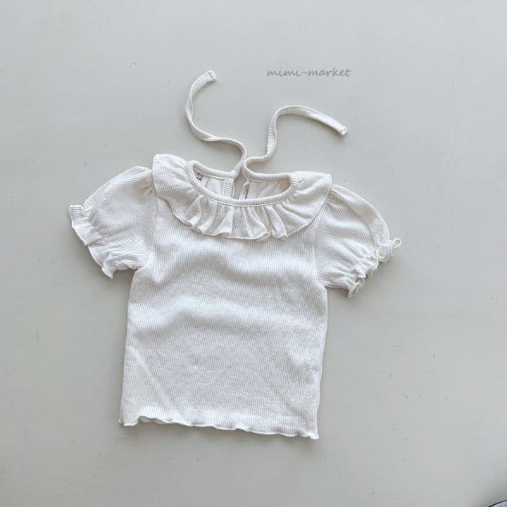 Mimi Market - Korean Baby Fashion - #babyfashion - Sunny Frill Tee - 2