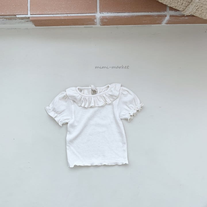 Mimi Market - Korean Baby Fashion - #babyoutfit - Sunny Frill Tee - 8