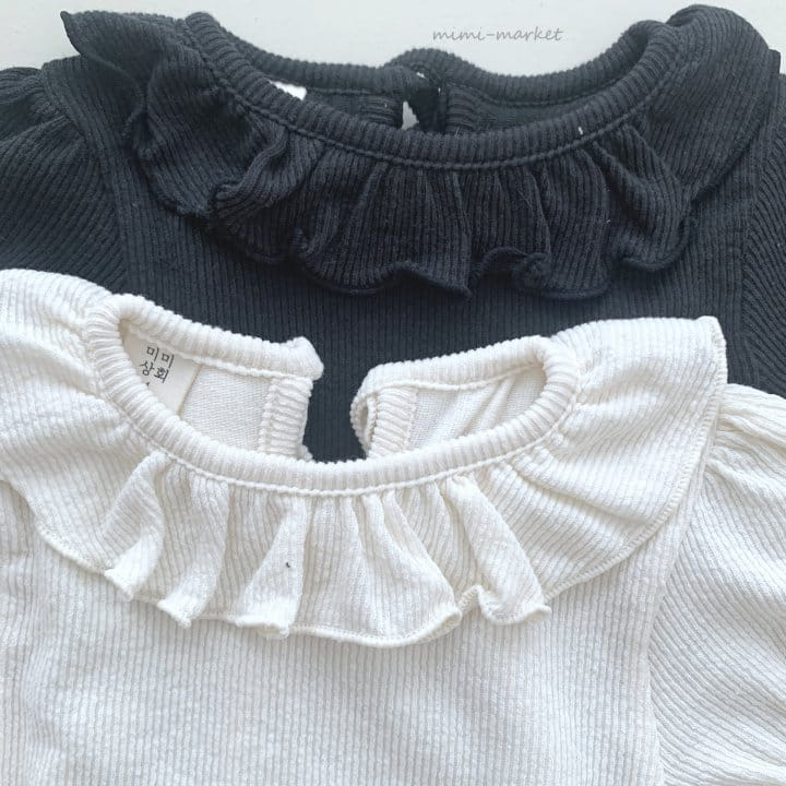 Mimi Market - Korean Baby Fashion - #babyoutfit - Sunny Frill Tee - 9