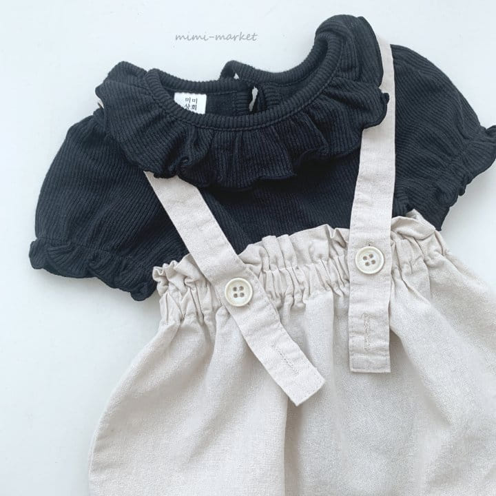 Mimi Market - Korean Baby Fashion - #onlinebabyboutique - Sunny Frill Tee - 11