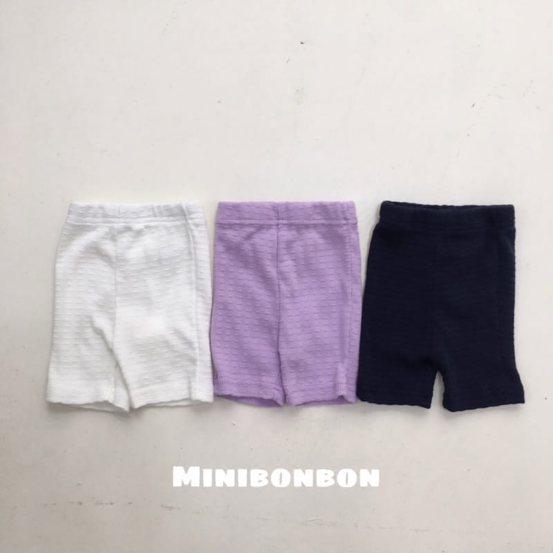 Mini Bongbong - Korean Children Fashion - #Kfashion4kids - Short Knit Leggings - 2