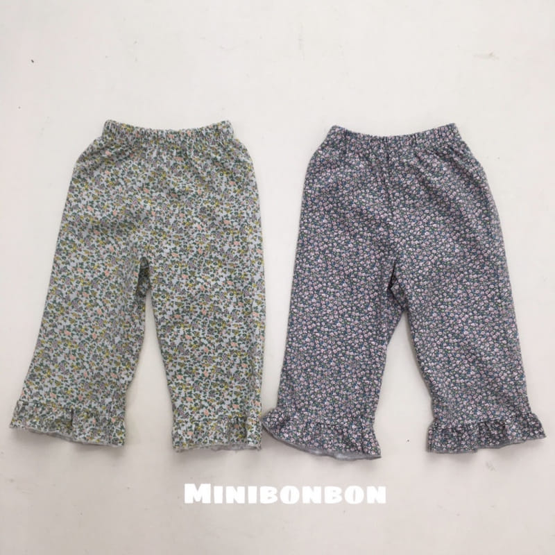 Mini Bongbong - Korean Children Fashion - #Kfashion4kids - Flower Viewing Pants - 2