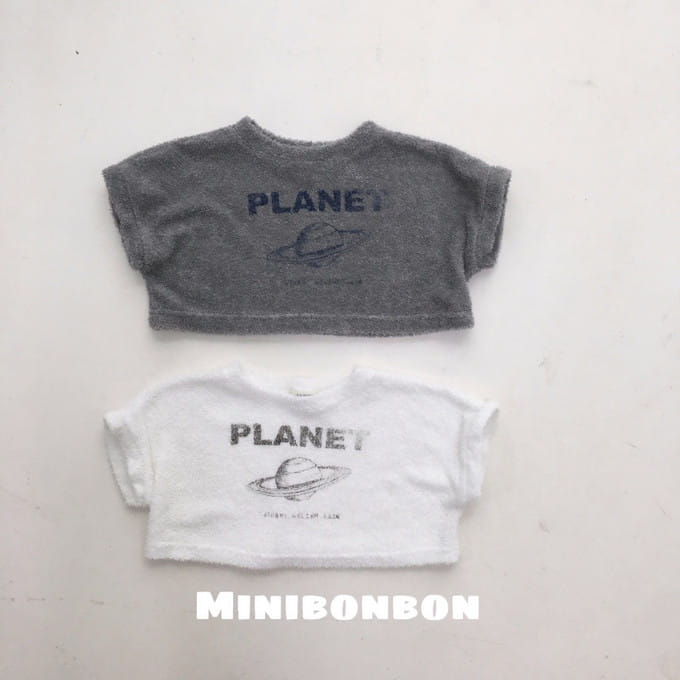 Mini Bongbong - Korean Children Fashion - #childrensboutique - Planet Crop Tee