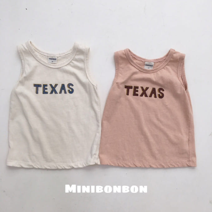 Mini Bongbong - Korean Children Fashion - #todddlerfashion - Texas Sleeveless Tee