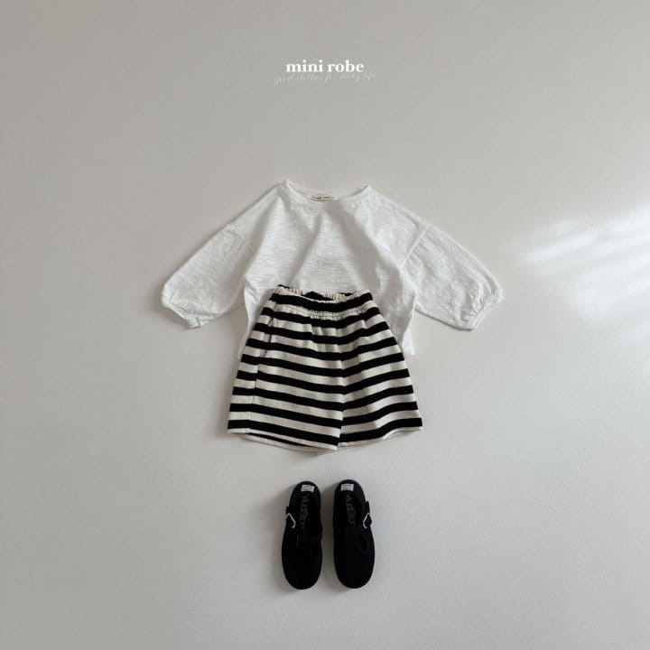 Mini Robe - Korean Baby Fashion - #babyootd - Slub Single Sweatshirt - 8