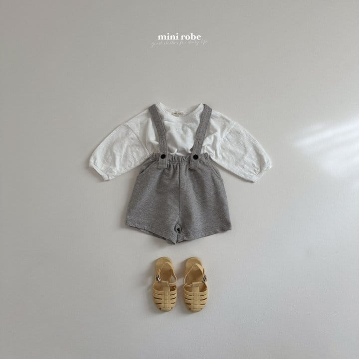 Mini Robe - Korean Baby Fashion - #babyoutfit - Slub Single Sweatshirt - 10