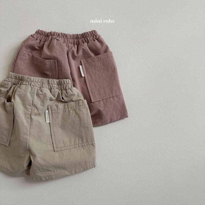 Mini Robe - Korean Baby Fashion - #babywear - Pocket Chino Shorts Pants