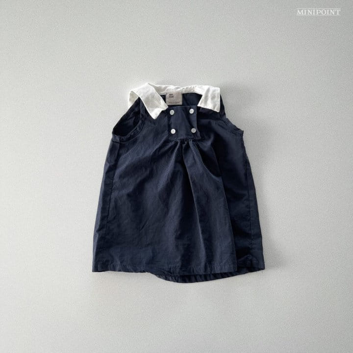 Minipoint - Korean Children Fashion - #designkidswear - Tidy School Uniform One-Piece