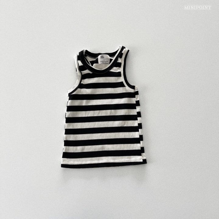 Minipoint - Korean Children Fashion - #designkidswear - Big ST Sleeveless Tee