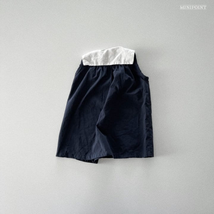 Minipoint - Korean Children Fashion - #discoveringself - Tidy School Uniform One-Piece - 2