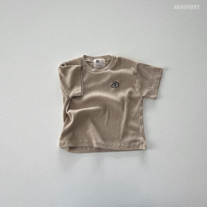 Minipoint - Korean Children Fashion - #toddlerclothing - Rib Basic Tee - 3