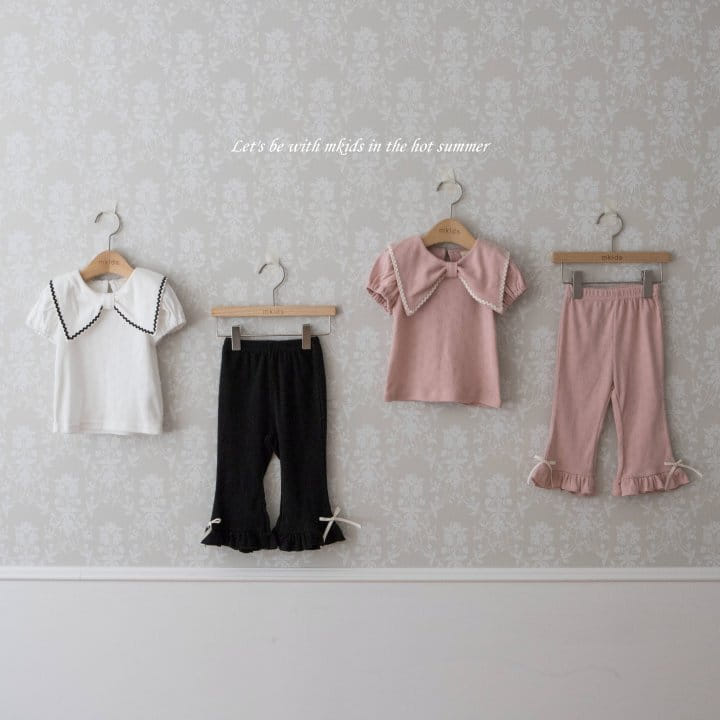 Mkids - Korean Baby Fashion - #babyfever - Lovely Wide Pants - 6