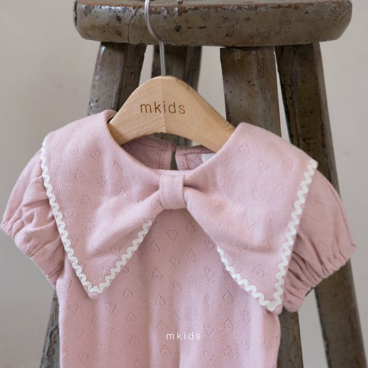 Mkids - Korean Baby Fashion - #babylifestyle - Lovely Ribbon Tee - 7