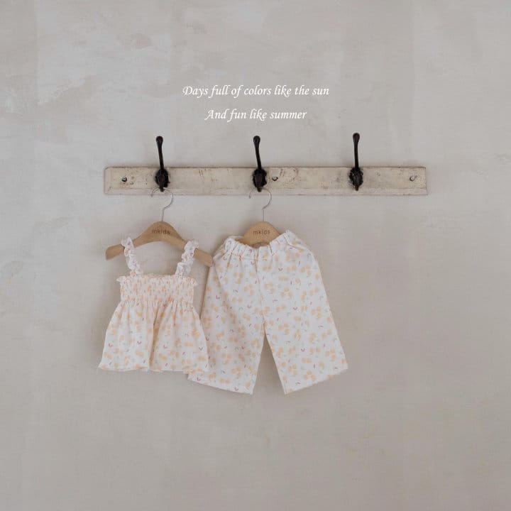 Mkids - Korean Baby Fashion - #babyoutfit - Popi Top Bottom Set - 6