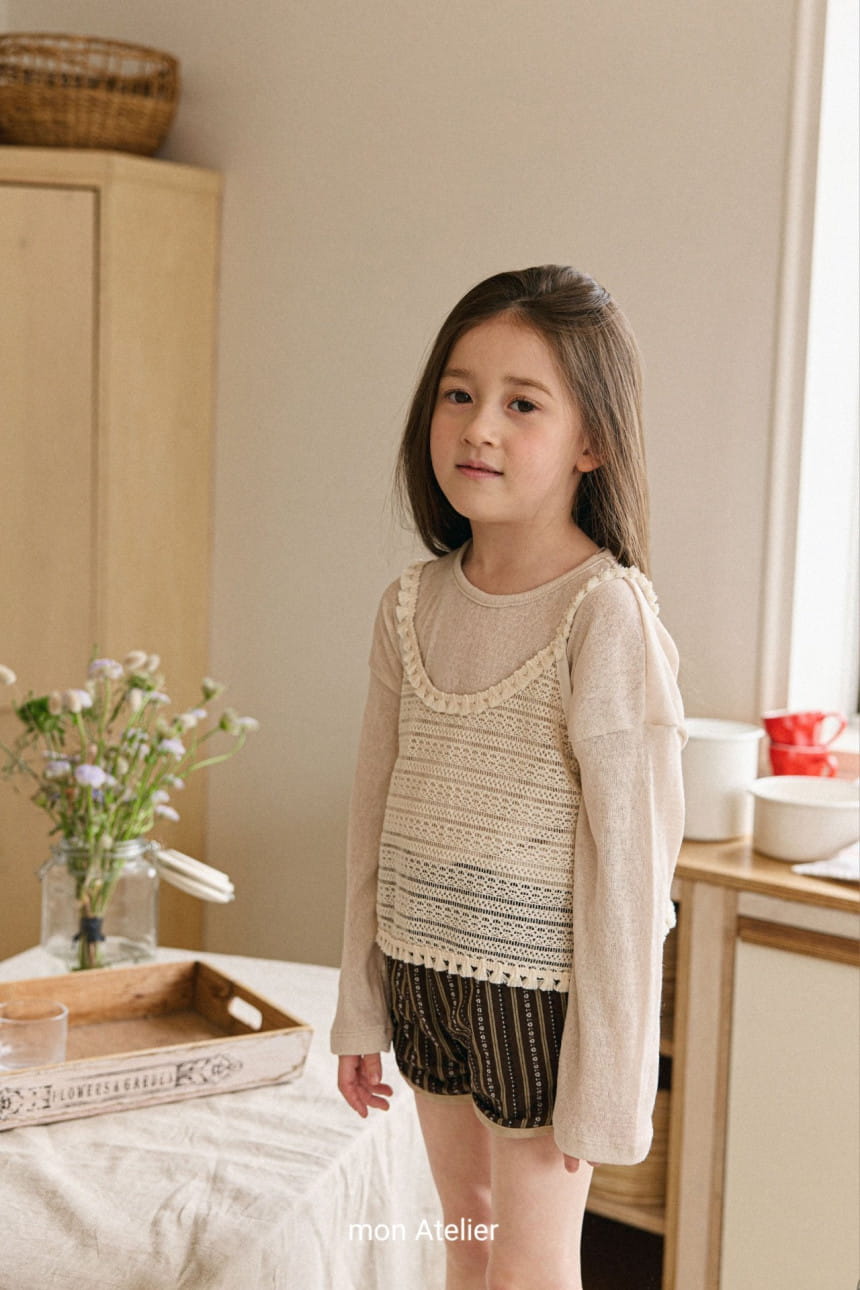 Mon Atelier - Korean Children Fashion - #Kfashion4kids - Happy Bustier  - 5