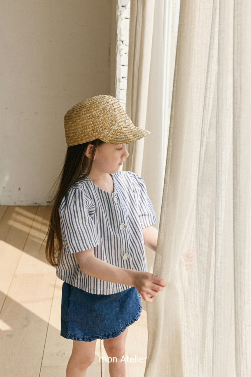 Mon Atelier - Korean Children Fashion - #childofig - Rattan Cap - 7
