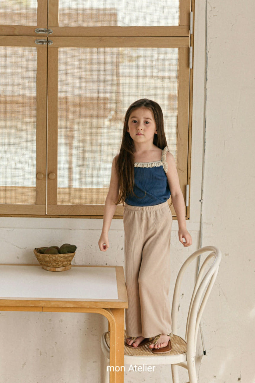 Mon Atelier - Korean Children Fashion - #childofig - Malrang Rib Pants - 8