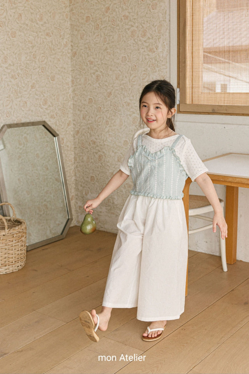 Mon Atelier - Korean Children Fashion - #stylishchildhood - Frill Bustier - 4