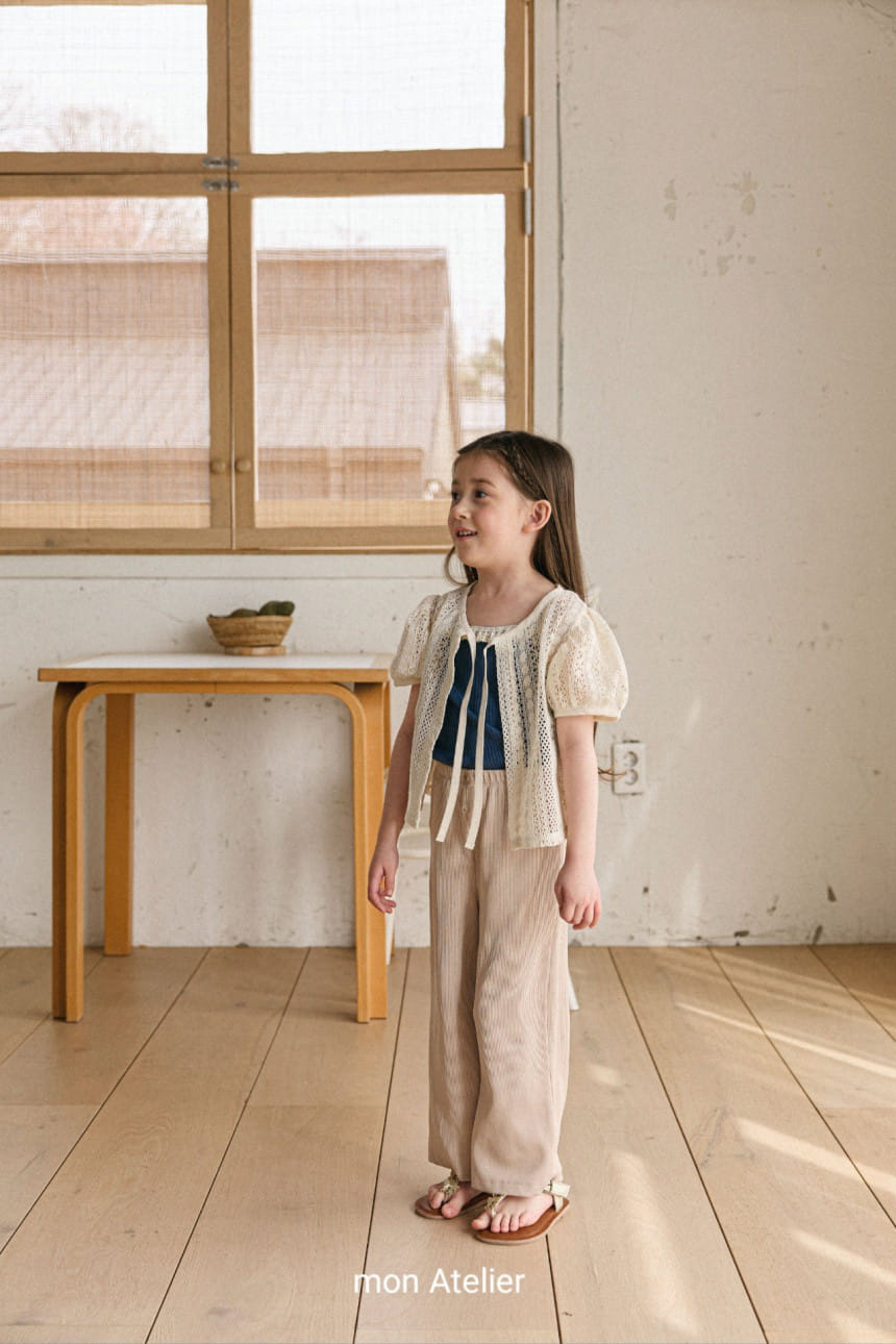 Mon Atelier - Korean Children Fashion - #childrensboutique - Malrang Rib Pants - 9