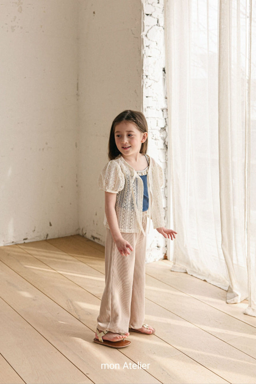 Mon Atelier - Korean Children Fashion - #designkidswear - Malrang Rib Pants - 10