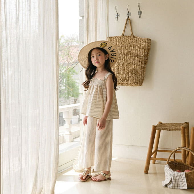 Mon Atelier - Korean Children Fashion - #discoveringself - Saffron Top Bottom Set