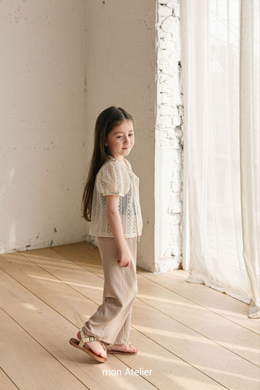 Mon Atelier - Korean Children Fashion - #discoveringself - Malrang Rib Pants - 11