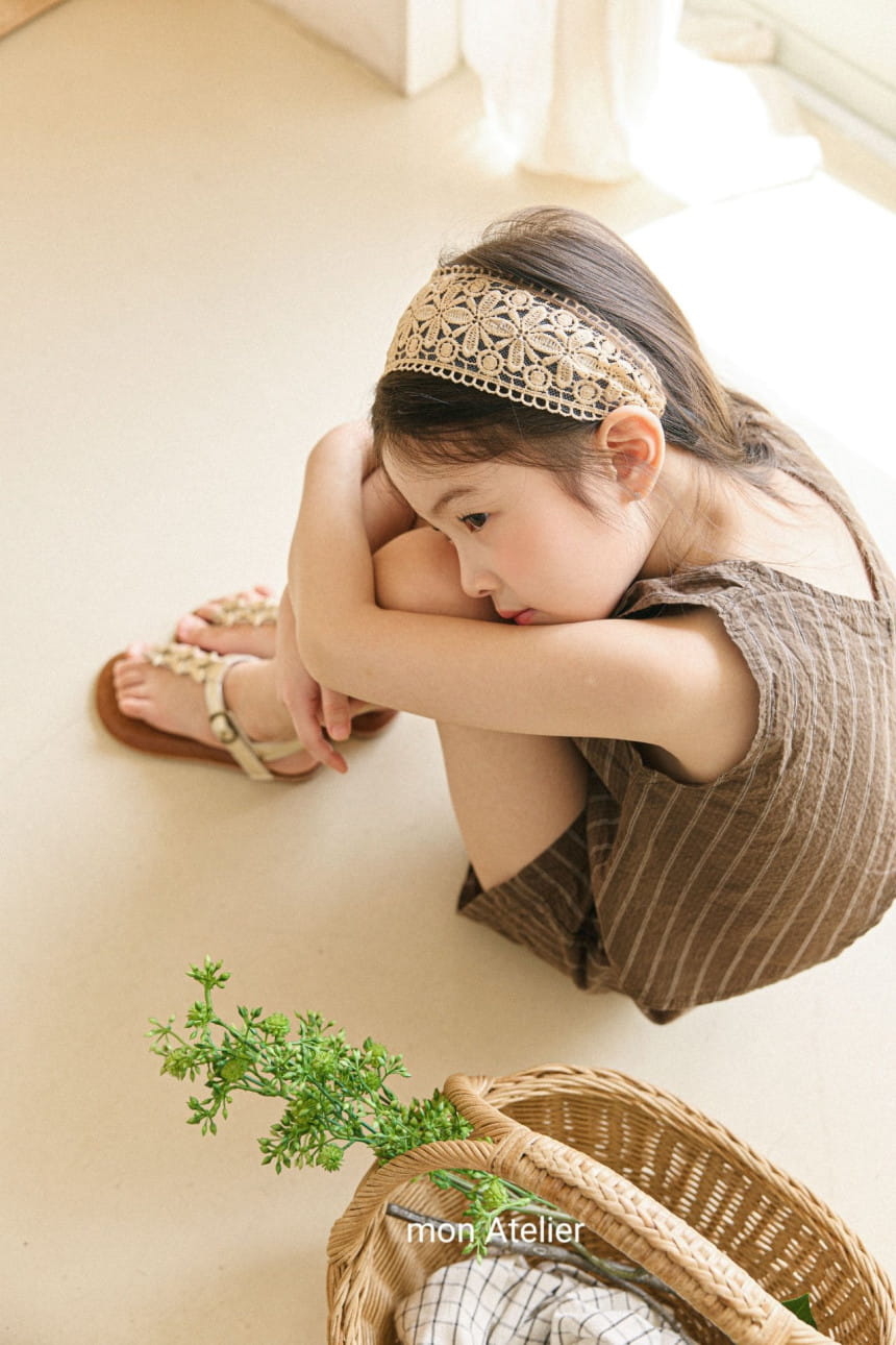 Mon Atelier - Korean Children Fashion - #fashionkids - Lace Hair Band - 9