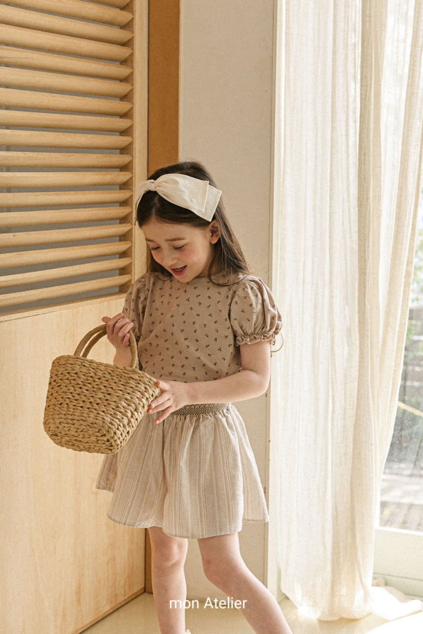 Mon Atelier - Korean Children Fashion - #kidsshorts - Double Ribbon Hair Band - 9