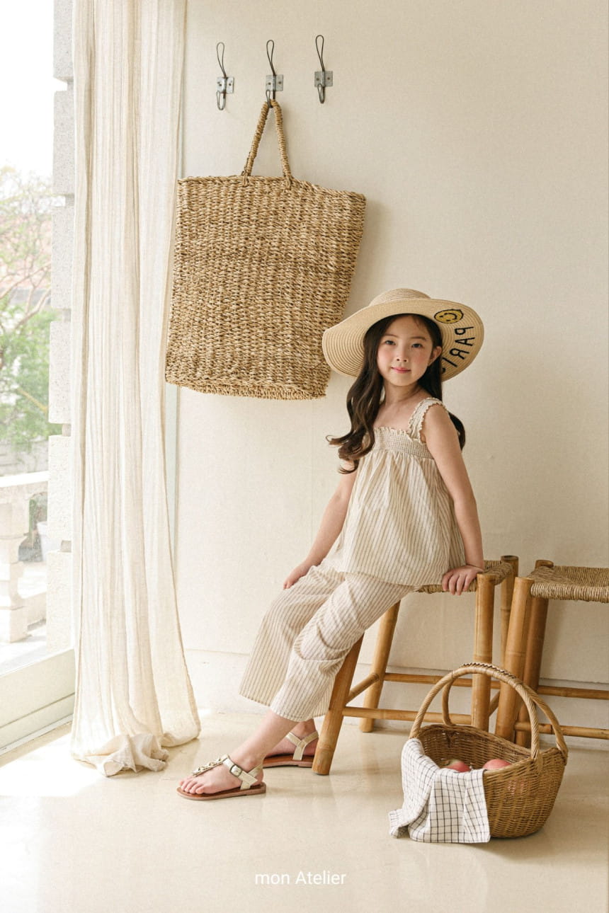 Mon Atelier - Korean Children Fashion - #kidzfashiontrend - Saffron Top Bottom Set - 5