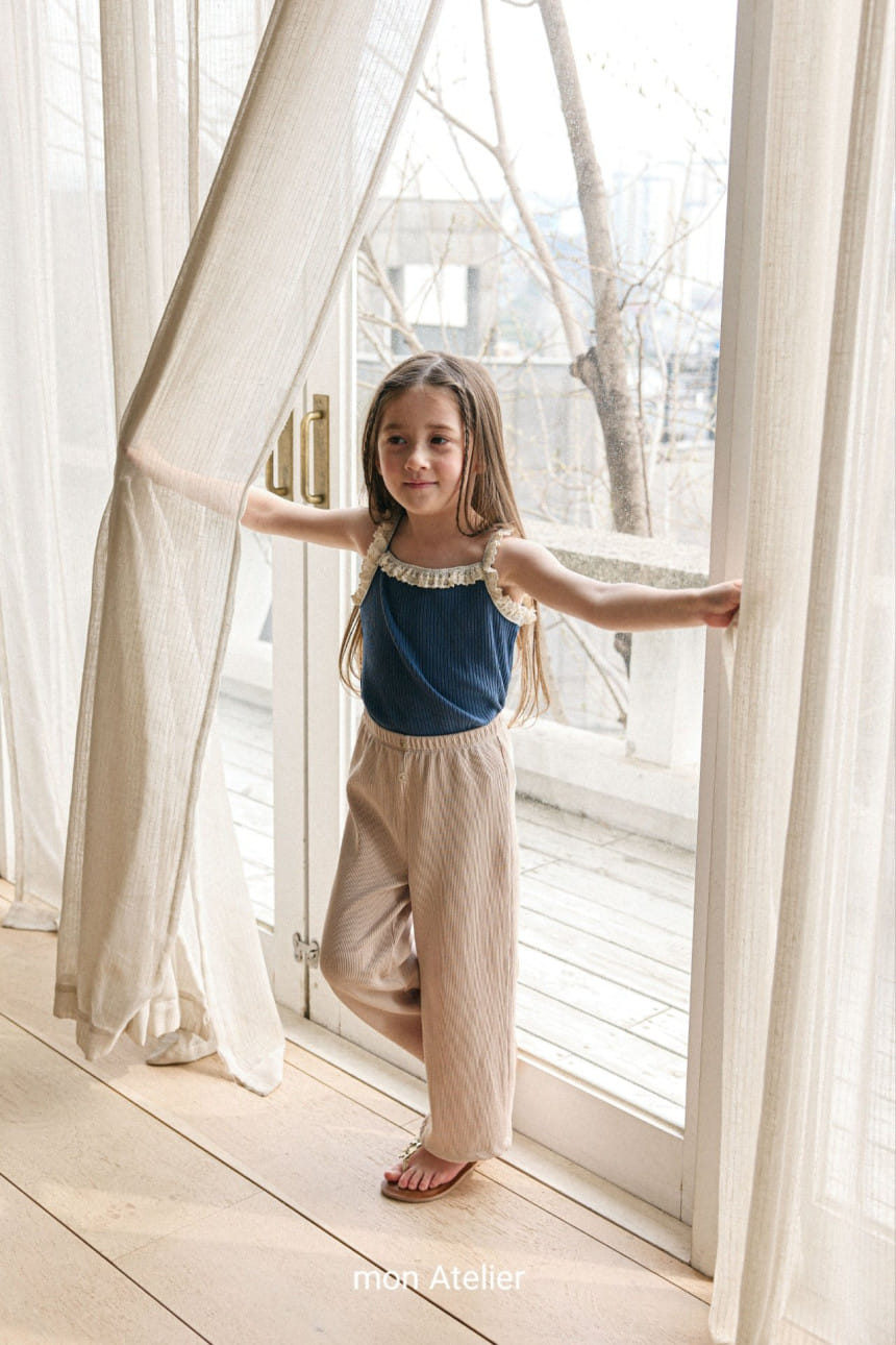 Mon Atelier - Korean Children Fashion - #minifashionista - Malrang Rib Pants - 4