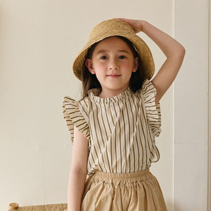 Mon Atelier - Korean Children Fashion - #prettylittlegirls - ST Frill Blouse