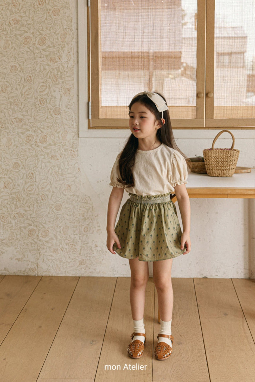 Mon Atelier - Korean Children Fashion - #prettylittlegirls - L Puff Tee - 11