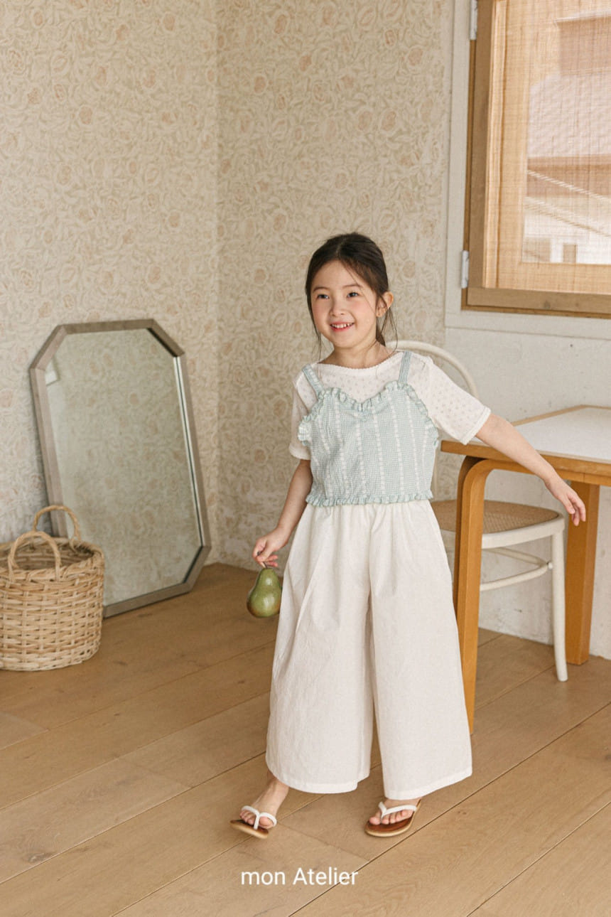Mon Atelier - Korean Children Fashion - #stylishchildhood - Frill Bustier - 3
