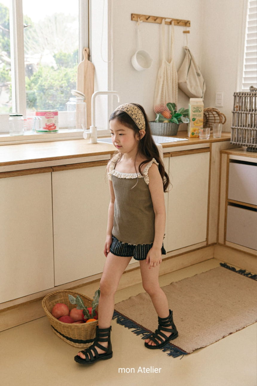 Mon Atelier - Korean Children Fashion - #todddlerfashion - Ethnic Shorts - 3